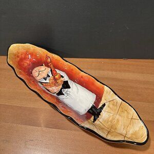 VtgCertified International Chef Bread Tray Tracy Flickinger Dinner Is Served